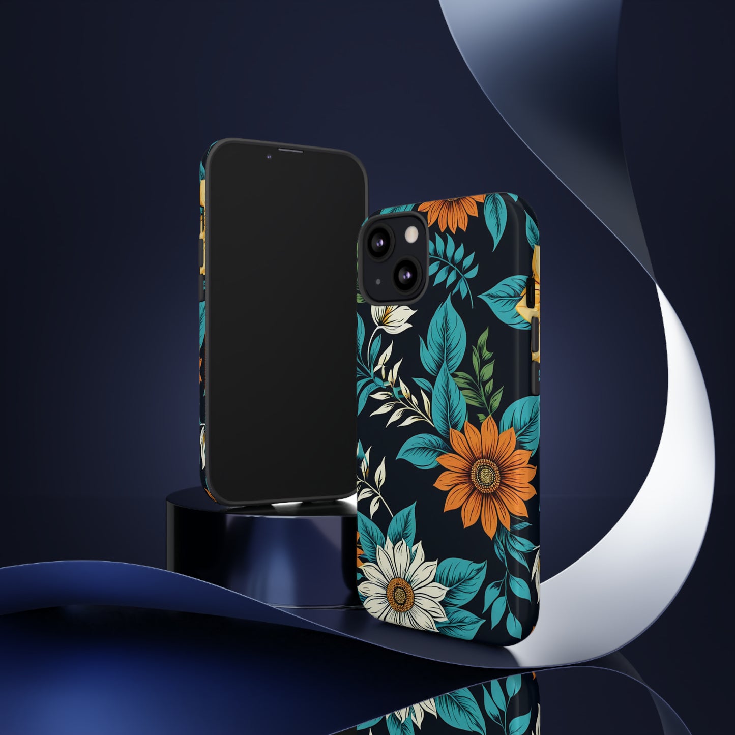 Flower Designs Pattern Tough Case