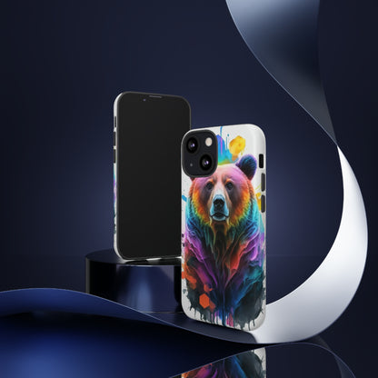 Trippy Bear Tough Case - Colorwink