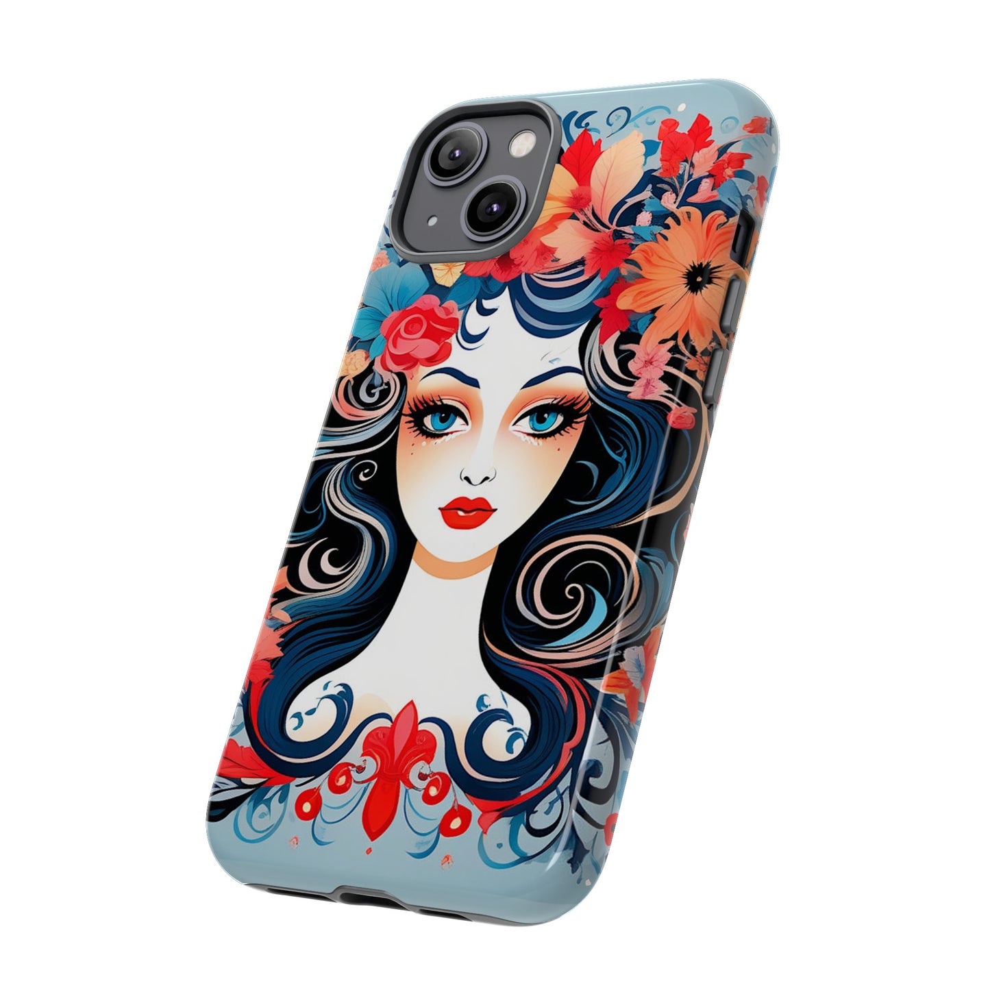 Floral Lady Tough Case