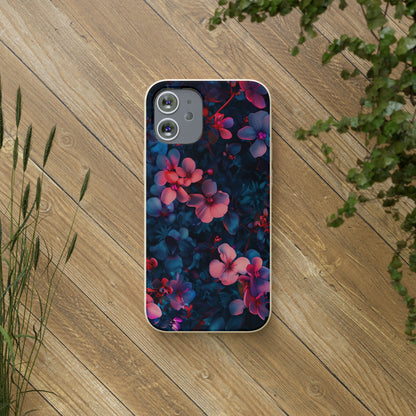 Beautiful Flowers Biodegradable Case