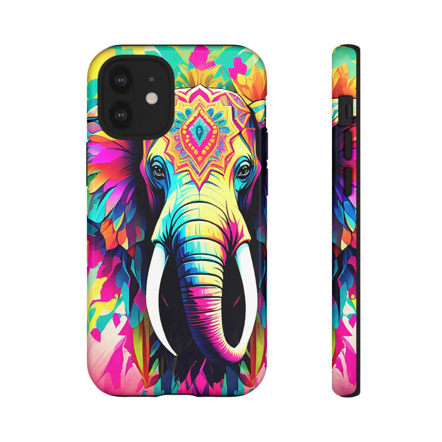 Psychedelic Elephant Tough Case