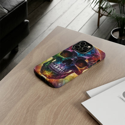 Psychedelic Skull Tough Case