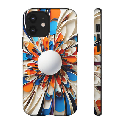 White Flower Tough Case