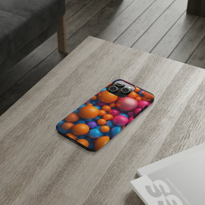 Colorful Pearls Slim Phone Case - Colorwink