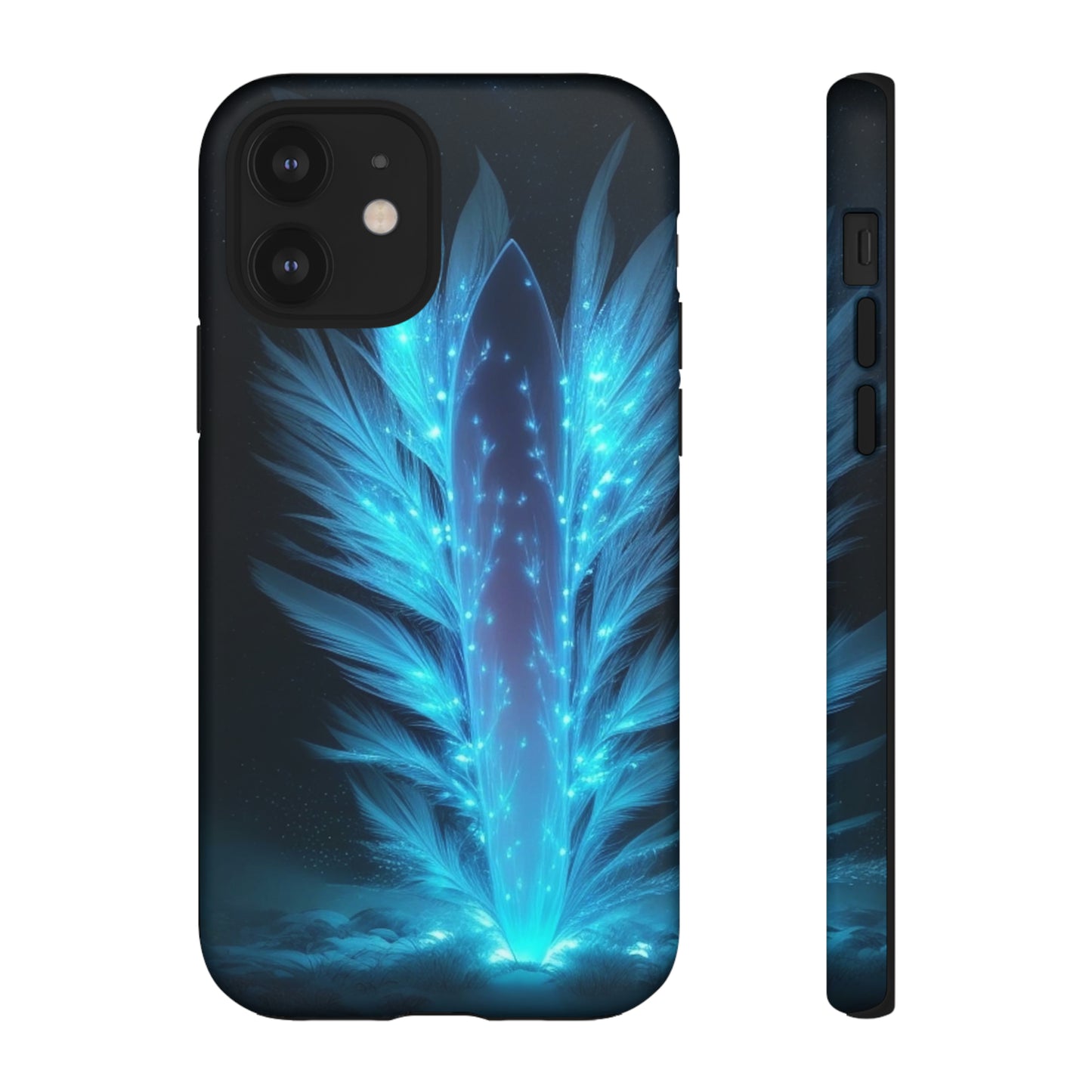 Glowing Blue Light  Tough Case