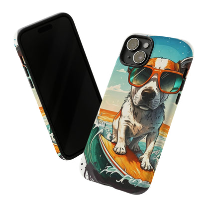 Dog Surfer Tough Case