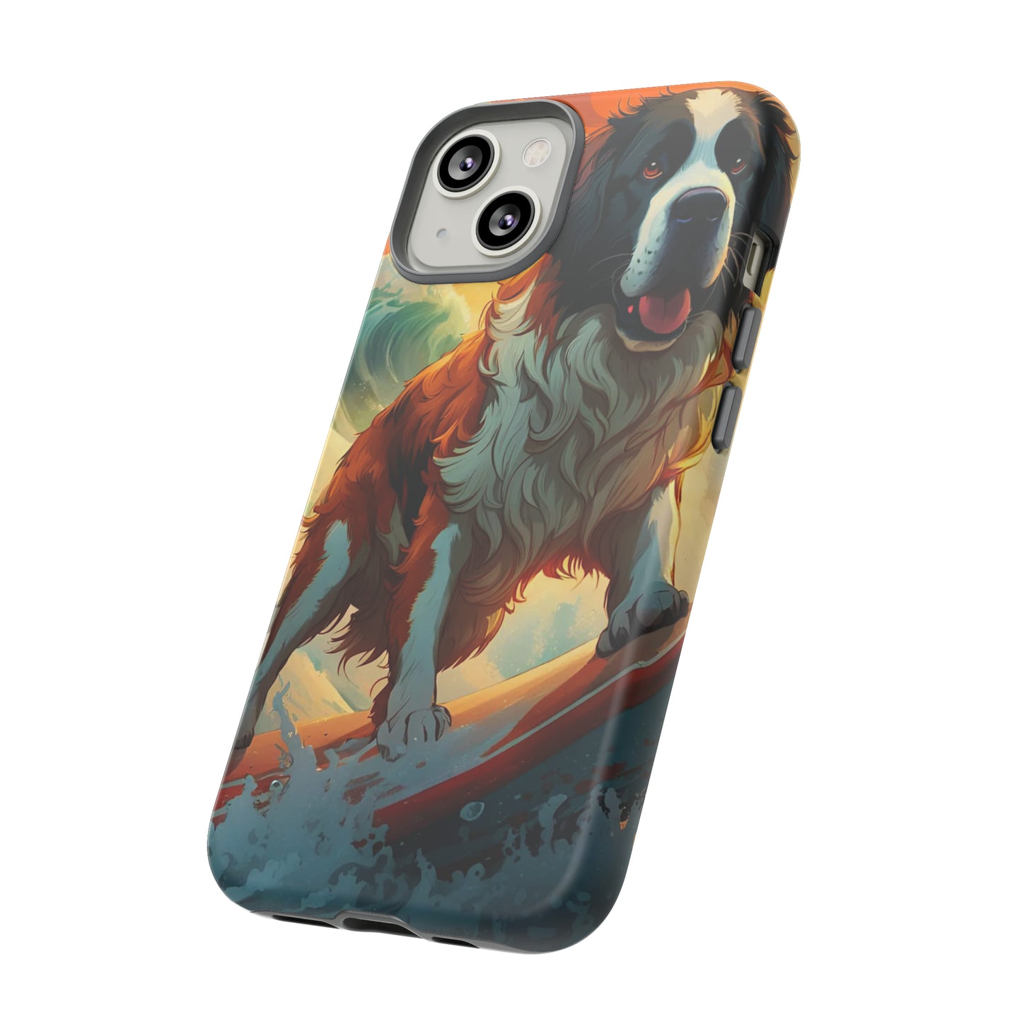 The Dog Surfer Tough Case