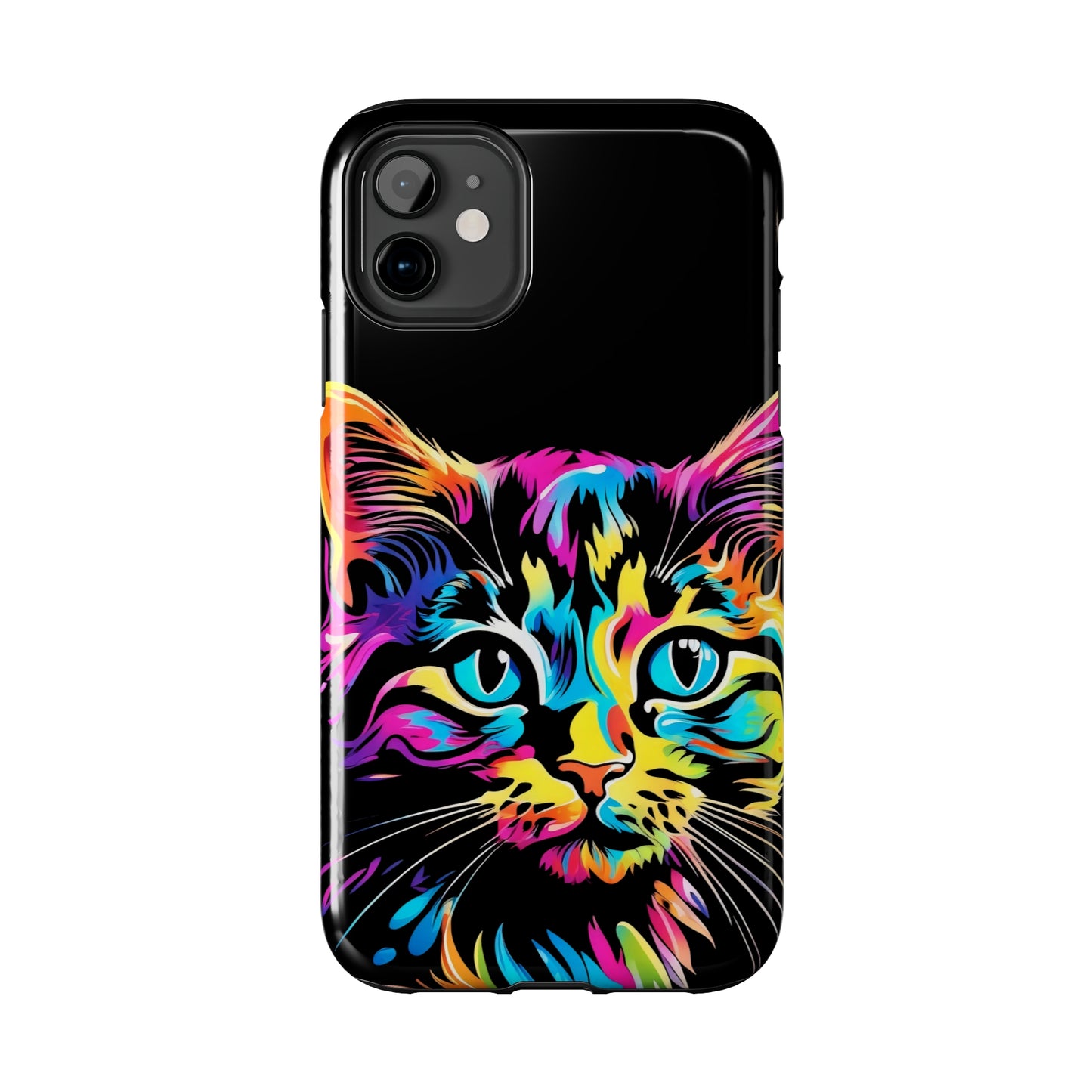 Psychedelic Cat Tough Case