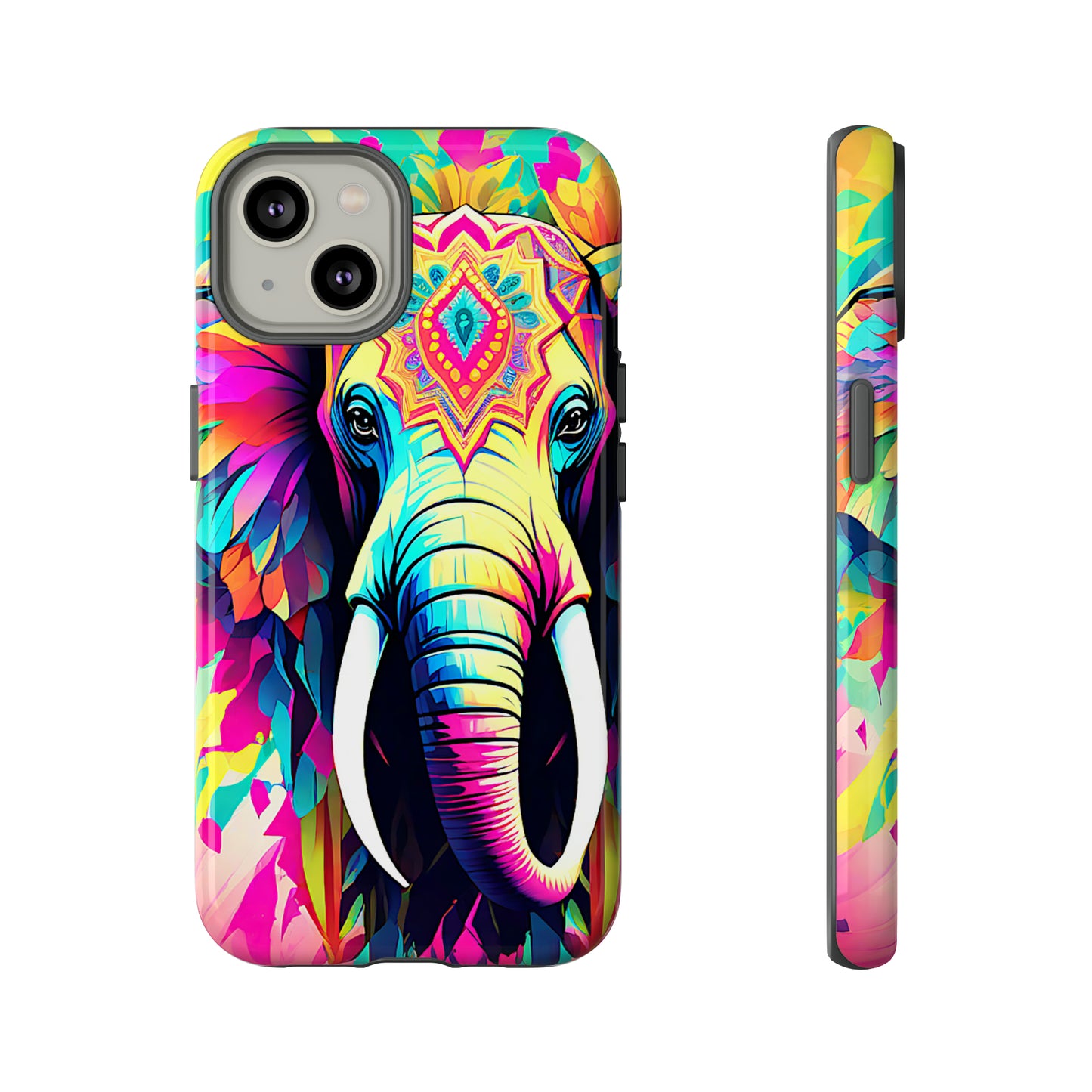 Psychedelic Elephant Tough Case