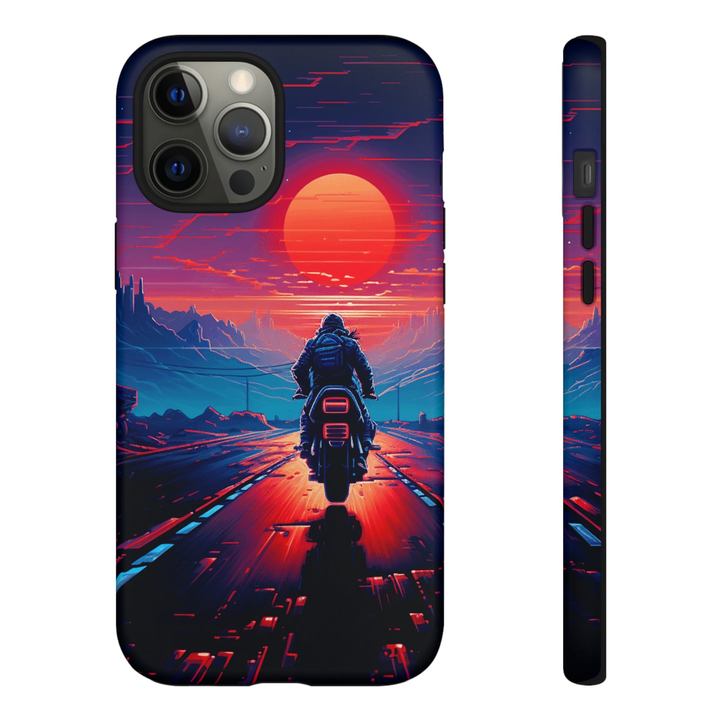 Lone Biker Tough Case