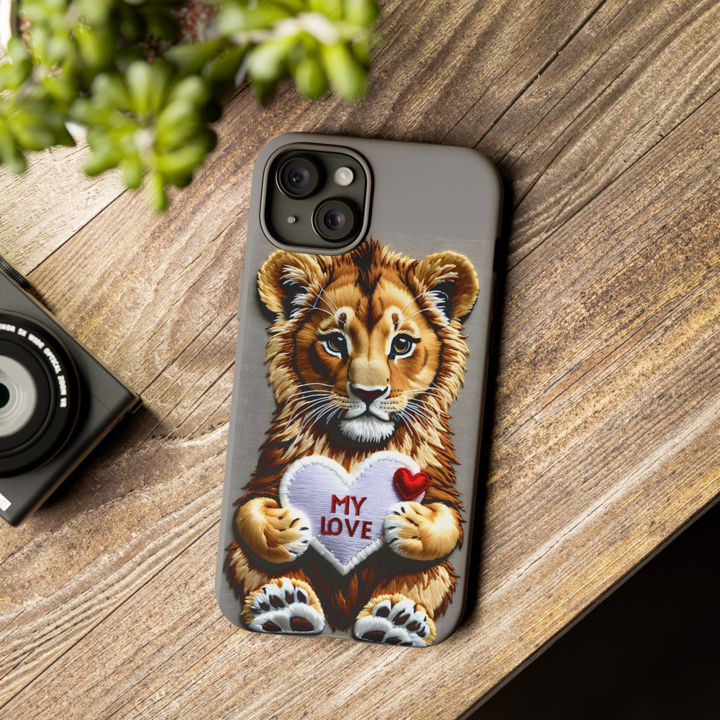 Love Lion Cub Tough Case