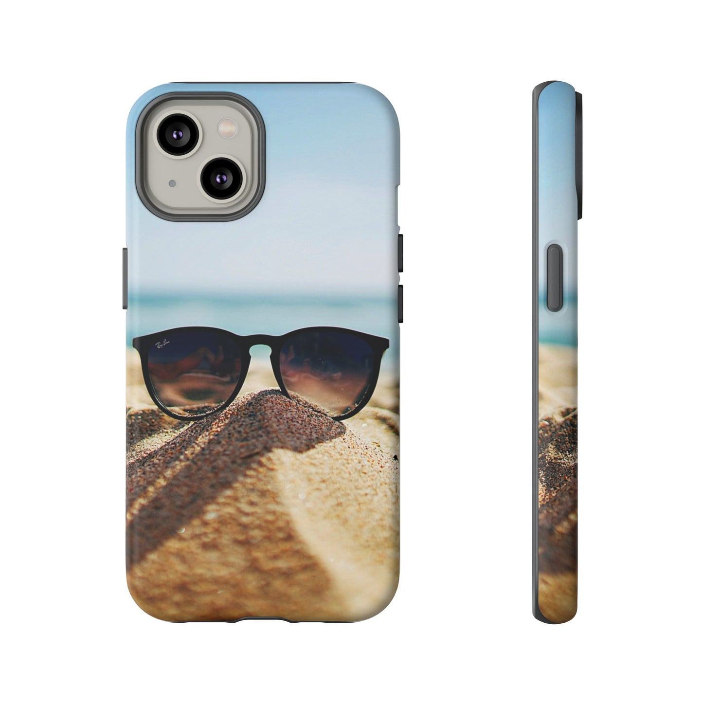 Sunglass on Beach Tough Case