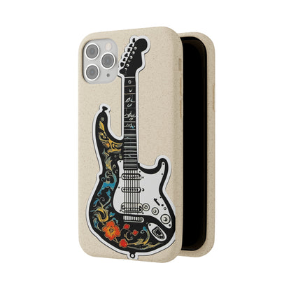 Artistic Guitar Trendy Biodegradable Cases