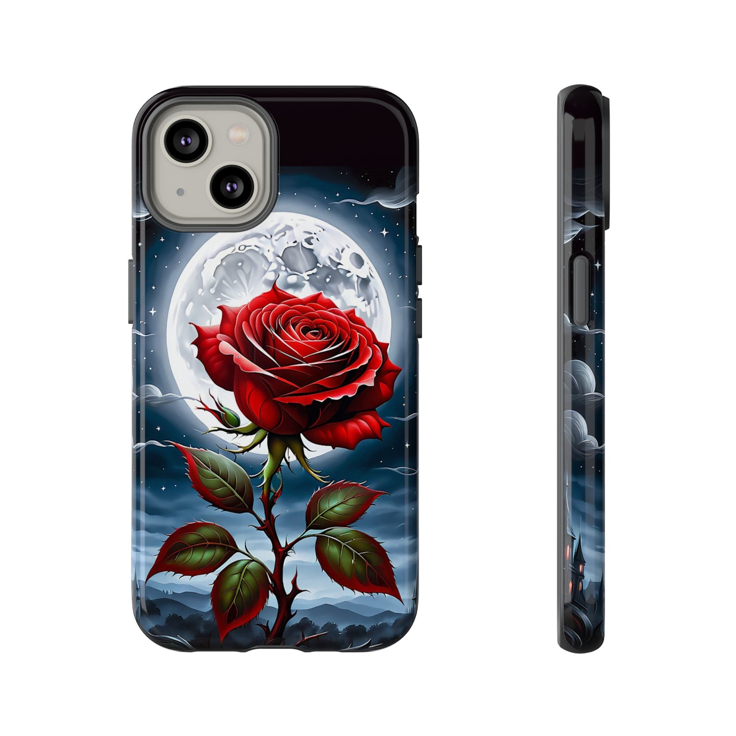 Moonlit Rose Tough Case