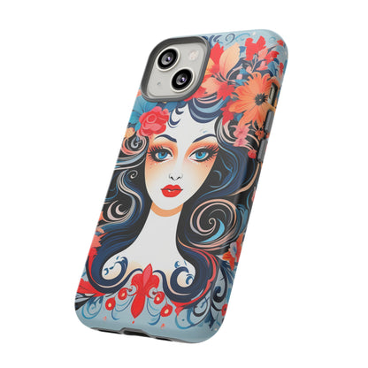 Floral Lady Tough Case