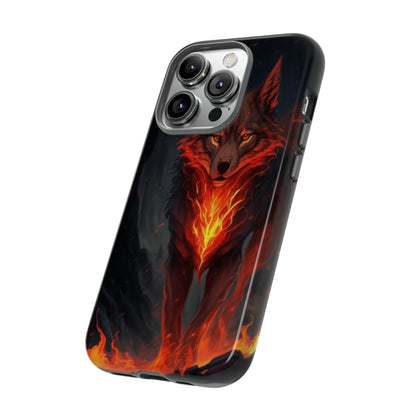 Red Glowing Fox  Tough Case