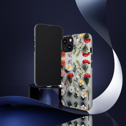 Flower Fall Tough Case