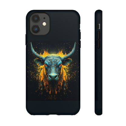 Bull Face Yellow Tough Case