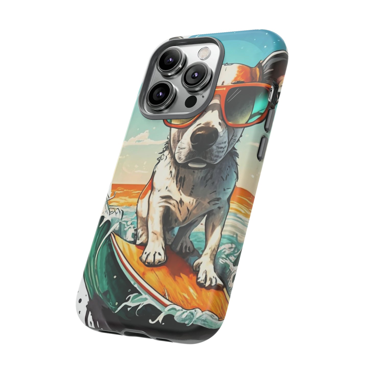 Dog Surfer Tough Case