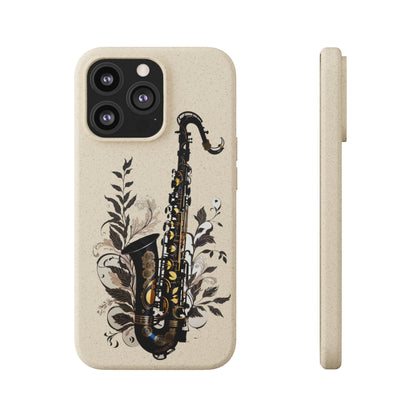 Saxophone Vibes Biodegradable Case