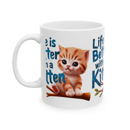 Kitten's Life Coffee Mug