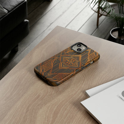 Grid Art Design Pattern Tough Case