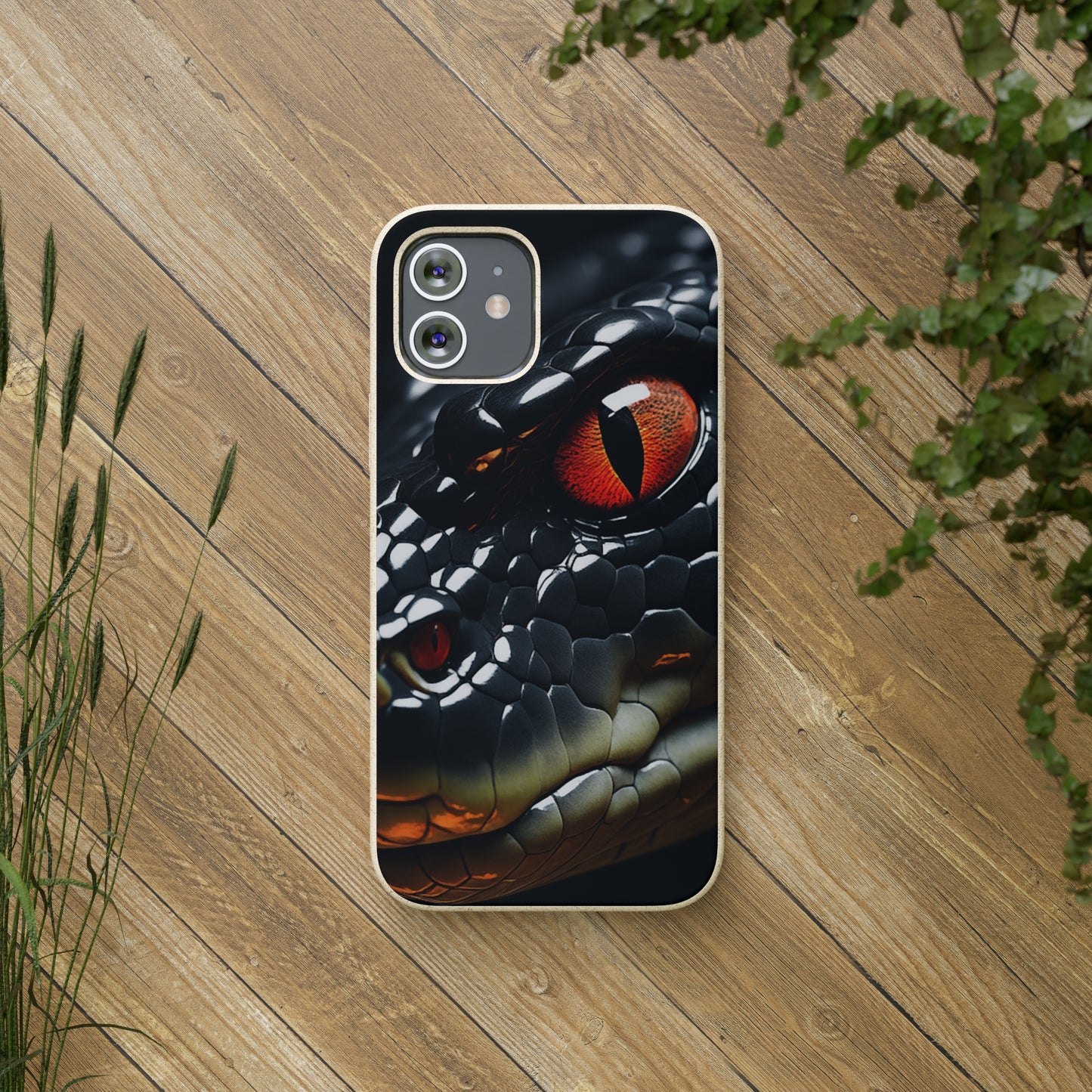 The Red Eye Snake Biodegradable Case