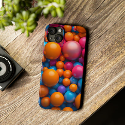 Colorful Pearls Slim Phone Case - Colorwink