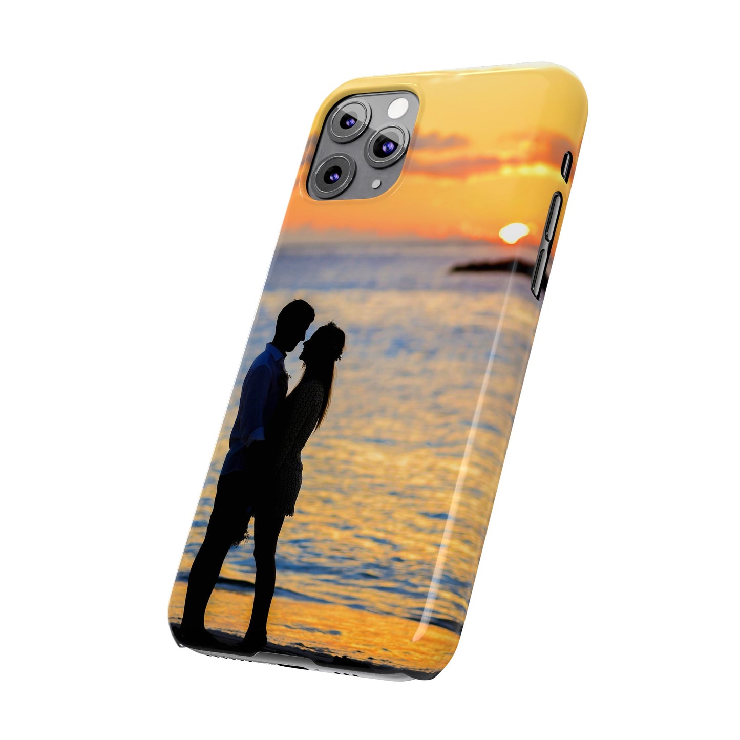 Beach Love Slim Phone Case