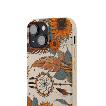 Floral Art Biodegradable Case