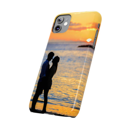 Beach Love Slim Phone Case