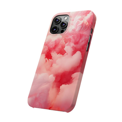 Pink Cloud Slim Phone Case - Colorwink