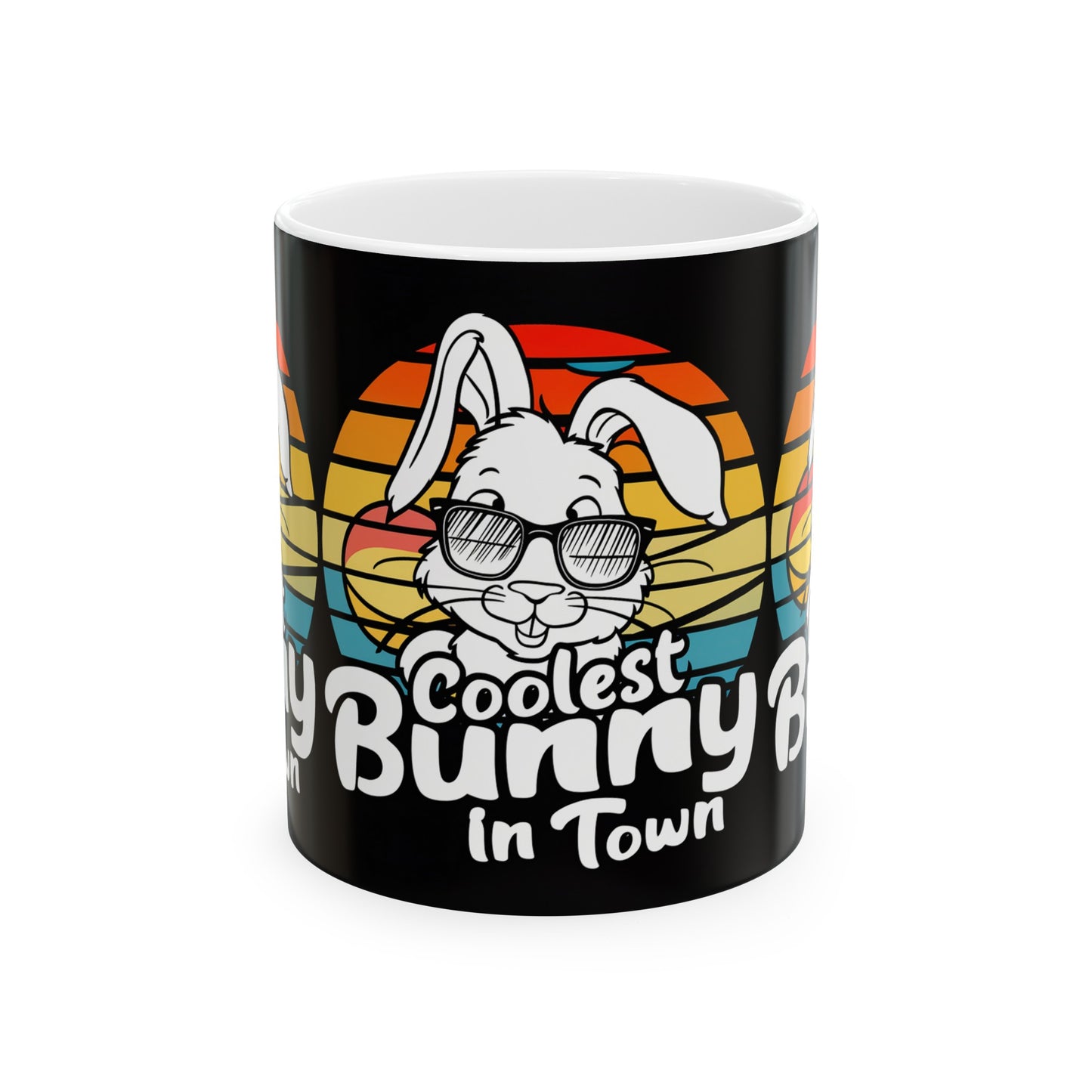 Cool Bunny Coffee Mug