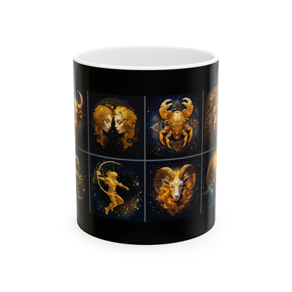 Zodiac Symbols Coffee Mug