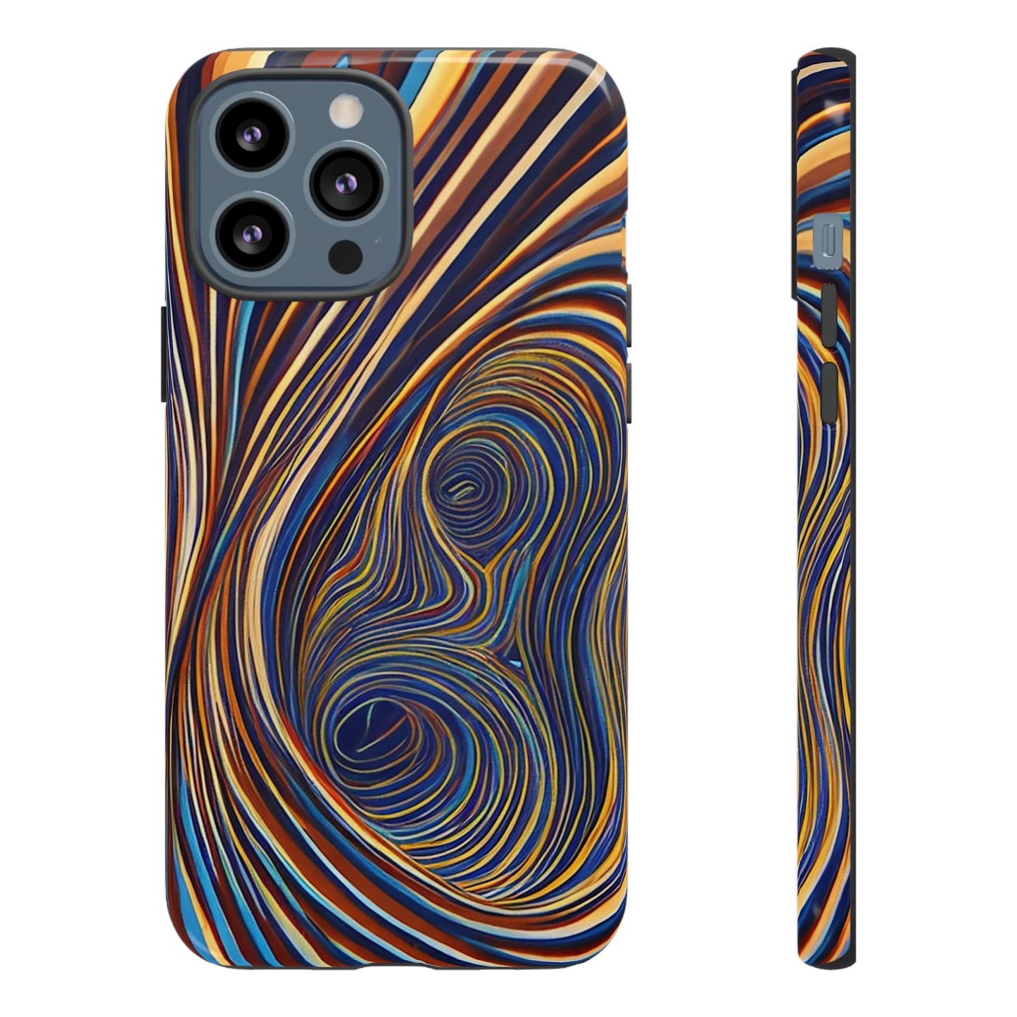 Spiral illusion Pattern Tough Case