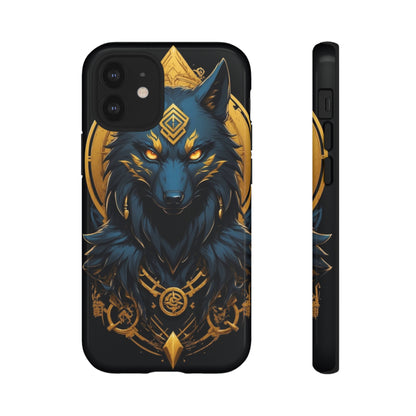 Golden wolf Tough Case