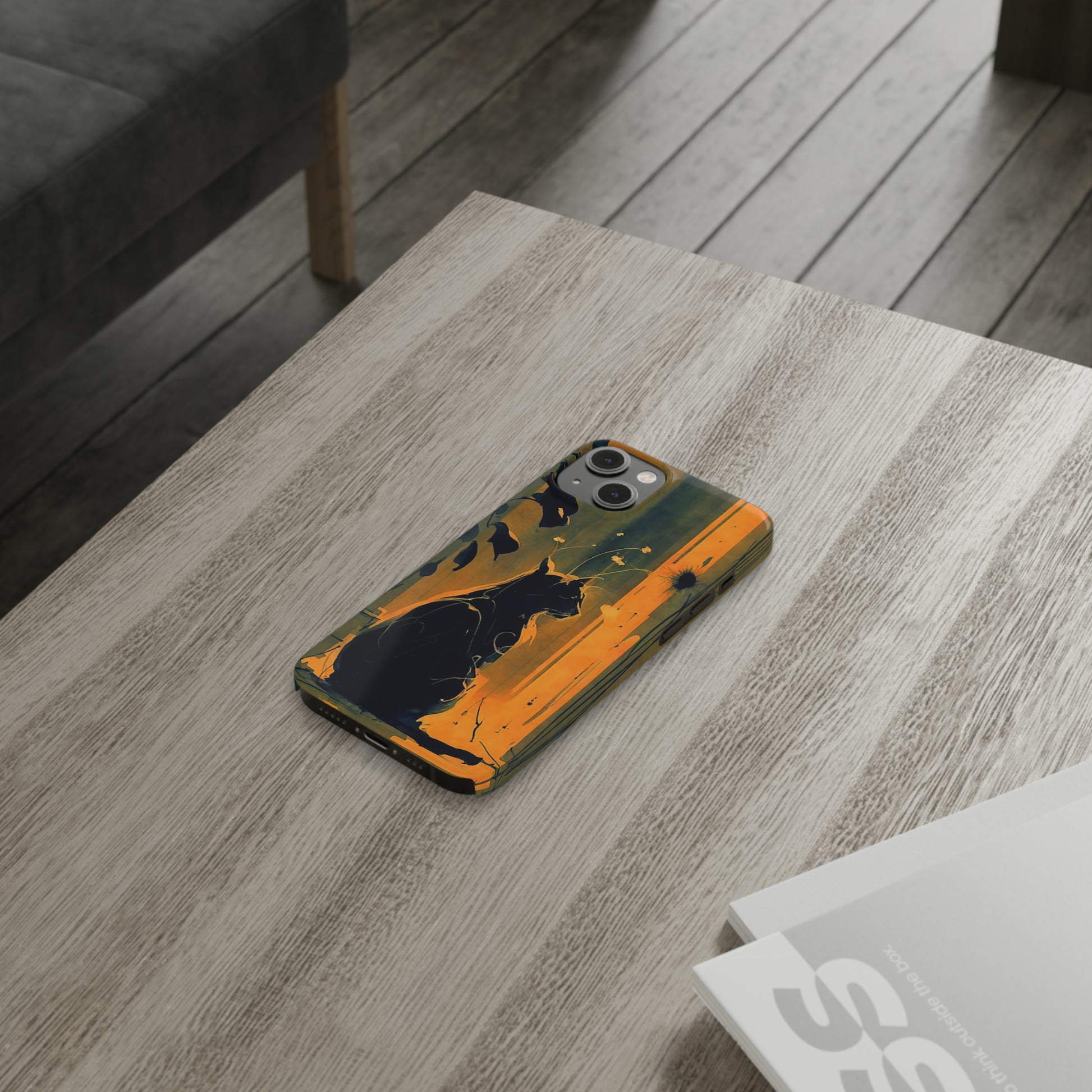 Cat Slim Phone Case - Colorwink