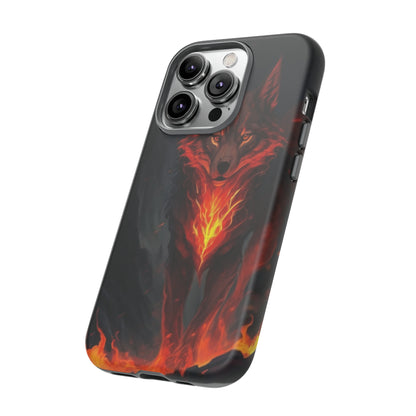 Red Glowing Fox  Tough Case