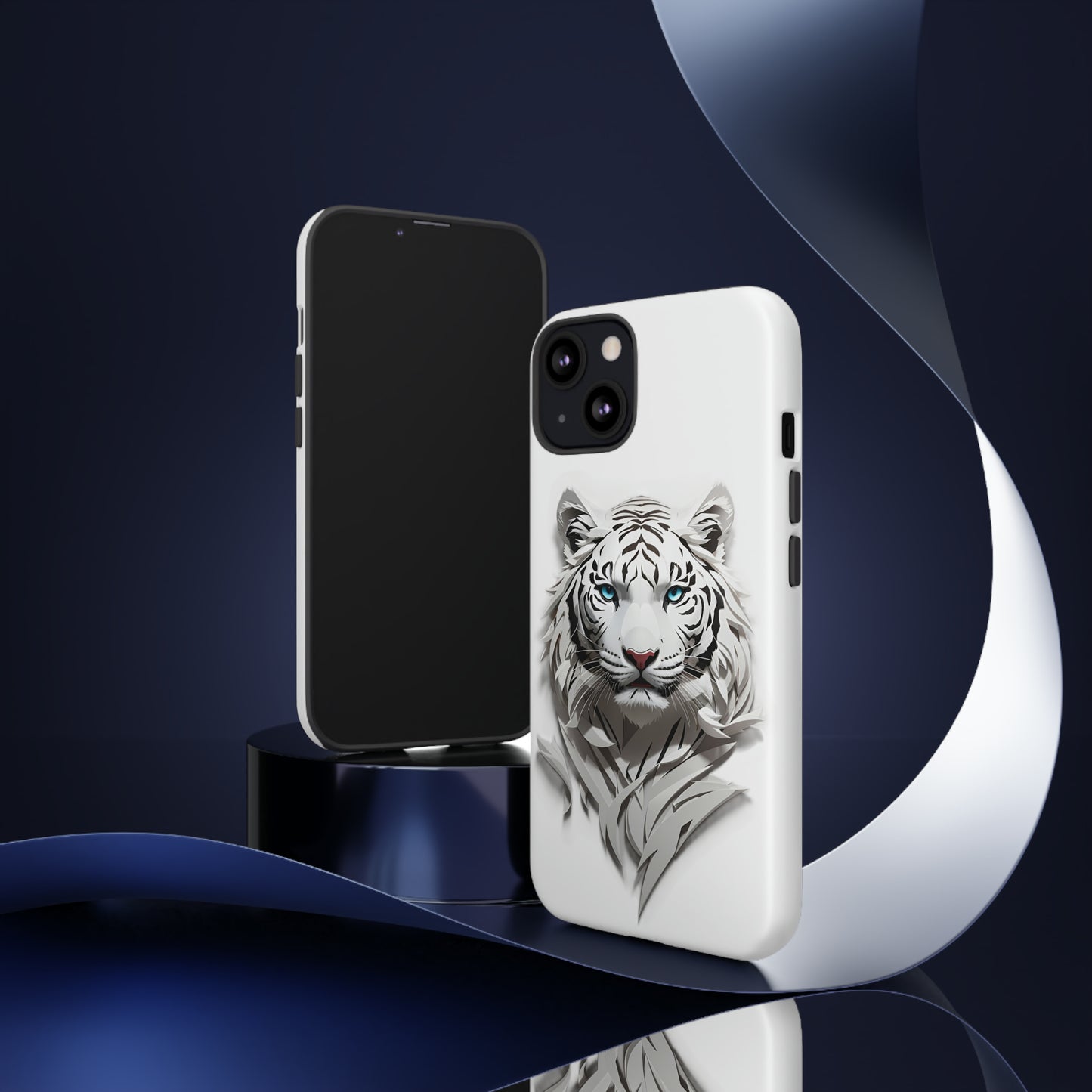 White Tiger Tough Case