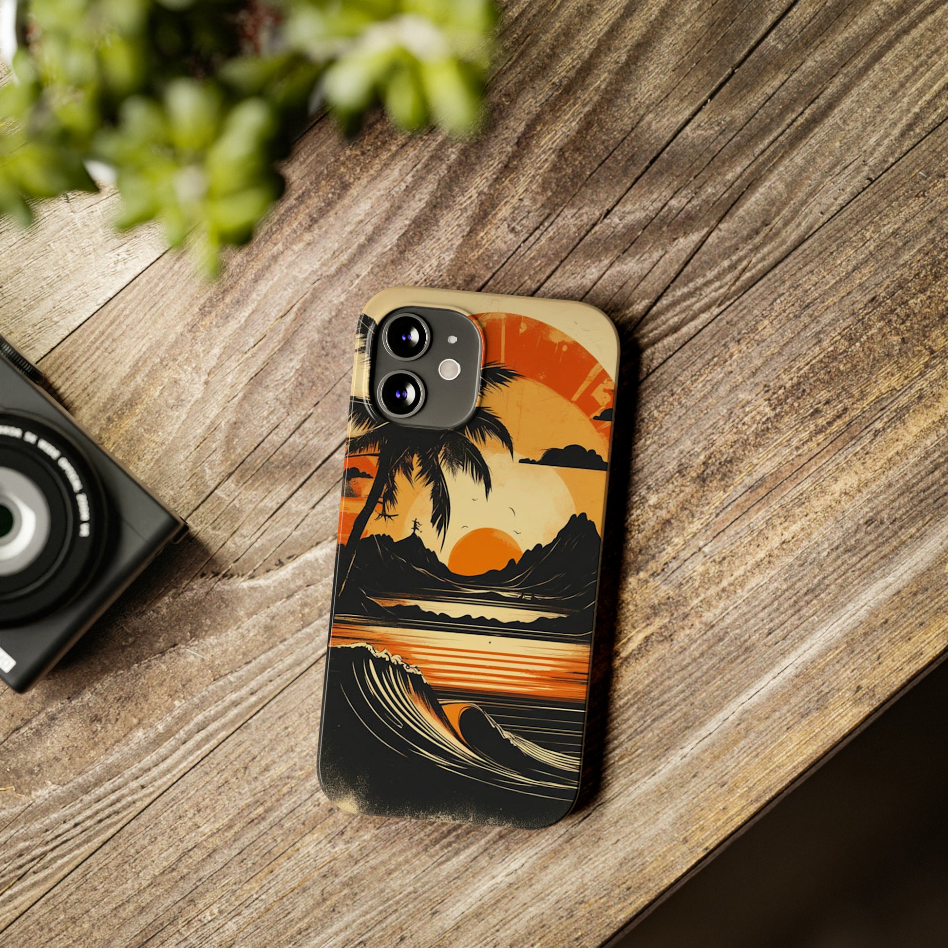 Sunset Slim Phone Case - Colorwink