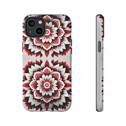 Flower Symmetry Pattern Tough Case