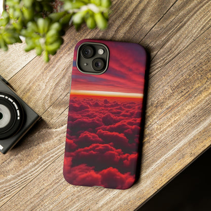 Red Clouds Tough Case