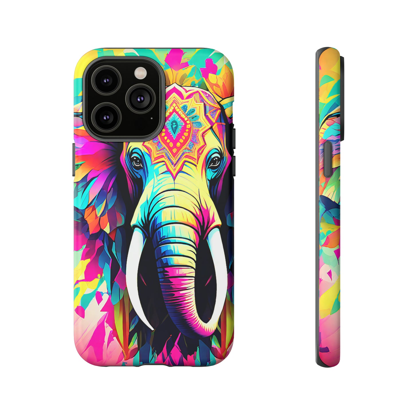 Psychedelic Elephant Tough Case