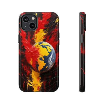 World on Fire Tough Case