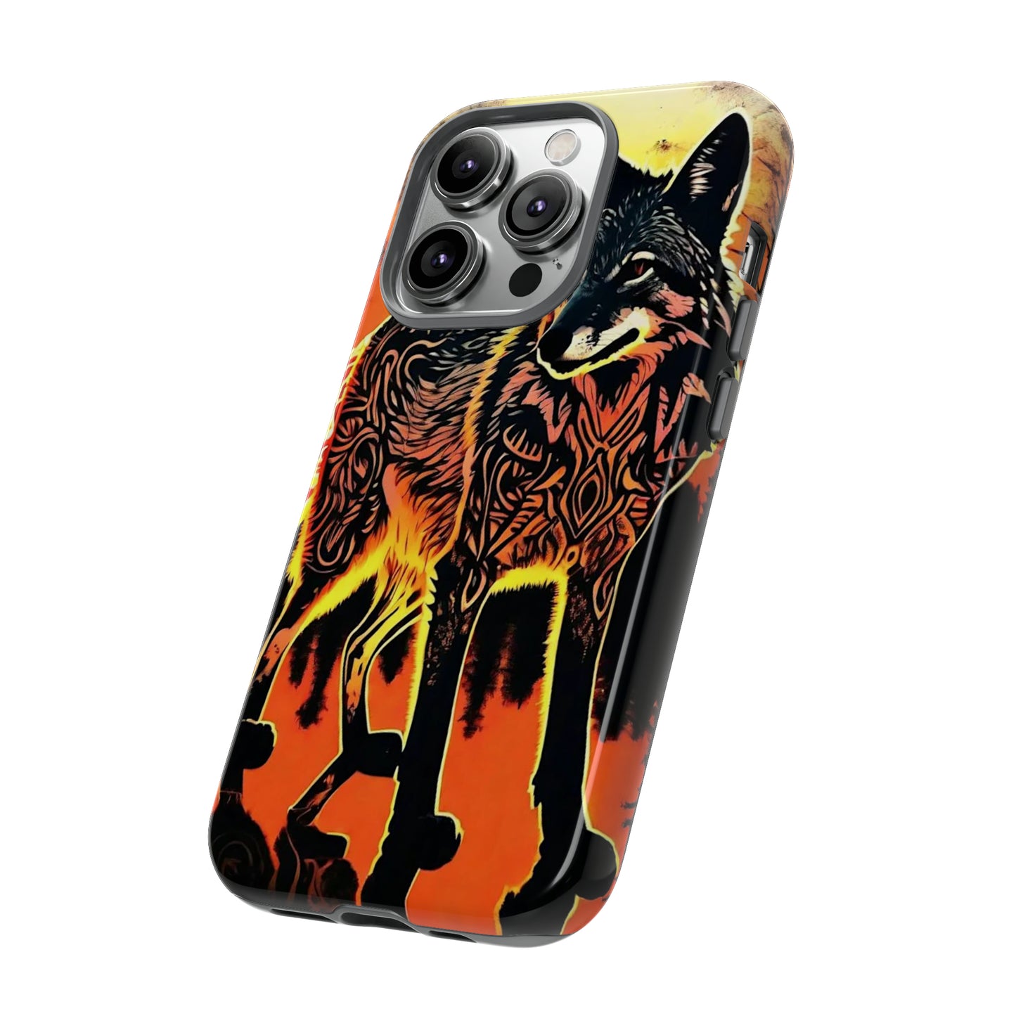 Fiery tail Tough Case