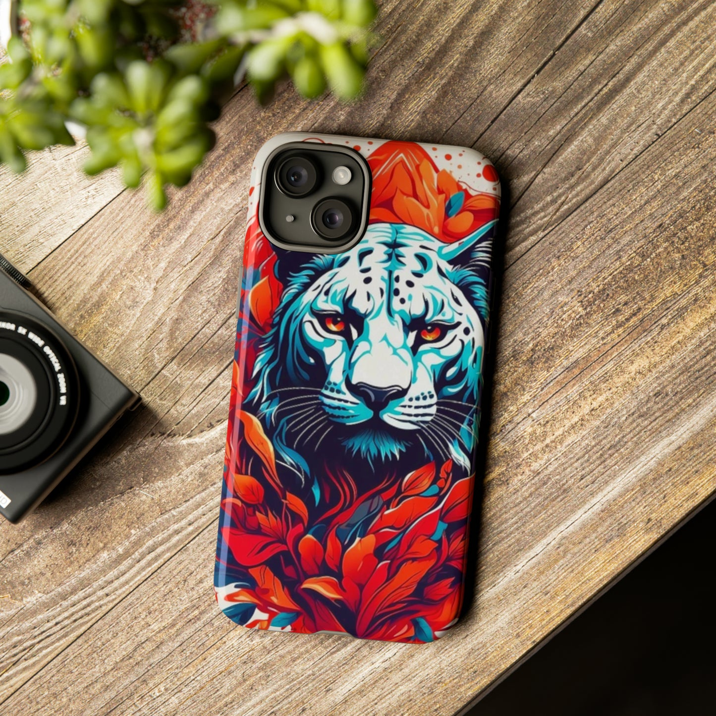 White Tiger Tough Case