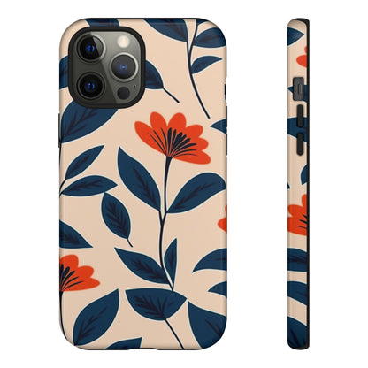 Floral Pattern Tough Case