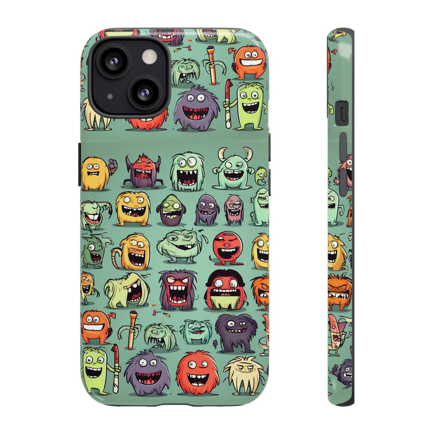 Monsters Stickers Tough Case