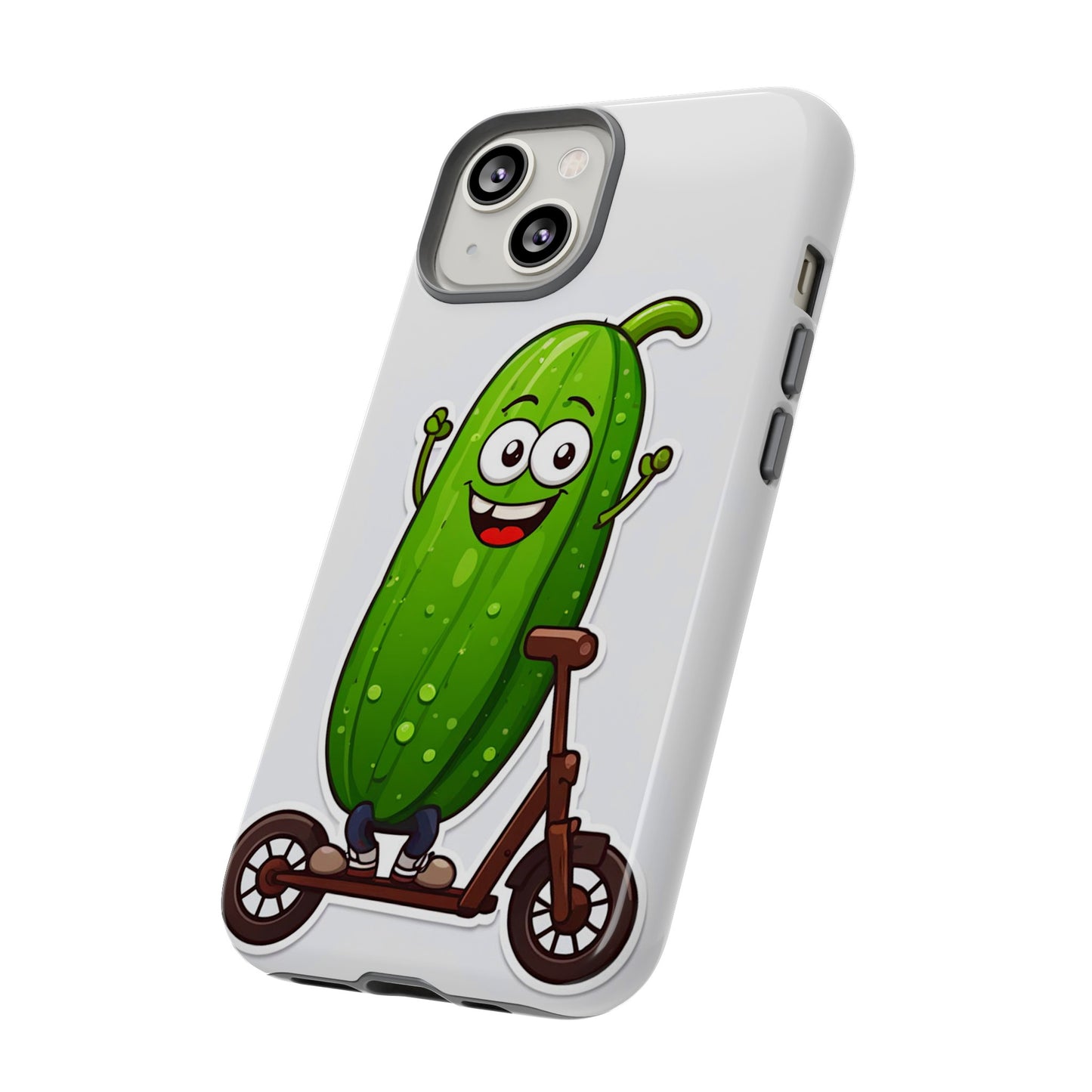 Cucumber on Scooter Tough Case