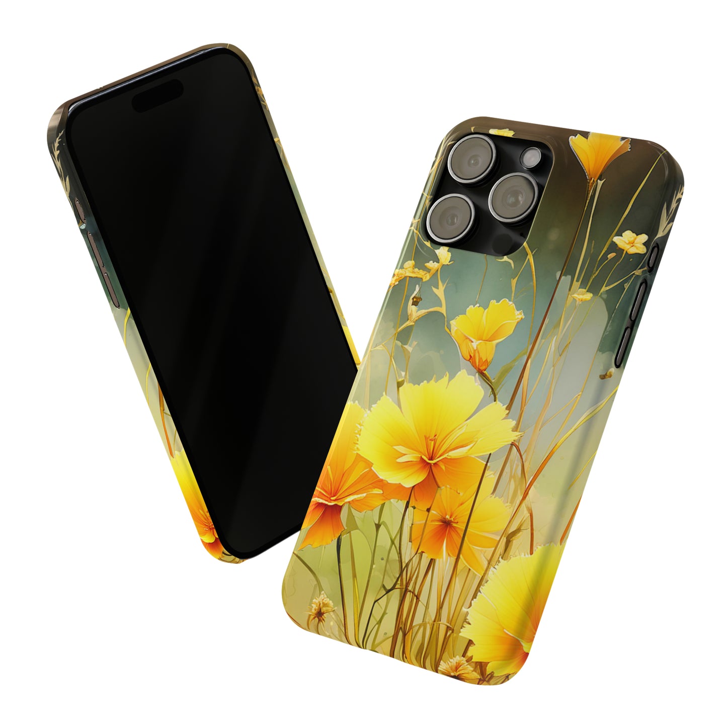 Wild Flower Slim Phone Case - Colorwink